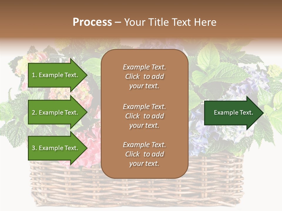 Botanical Decorative Balcony PowerPoint Template