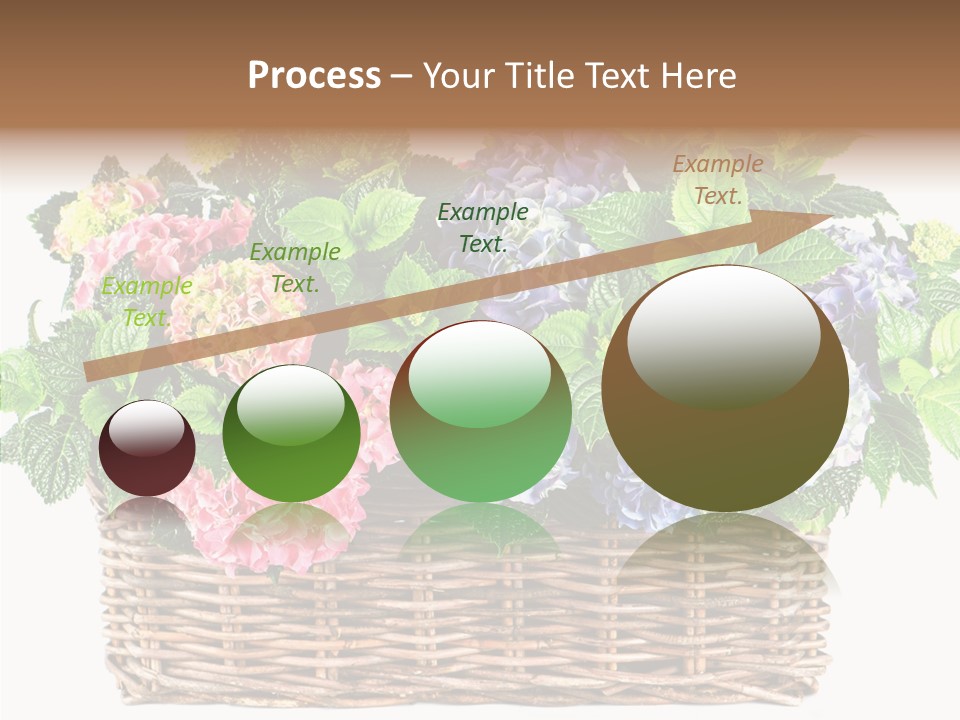 Botanical Decorative Balcony PowerPoint Template