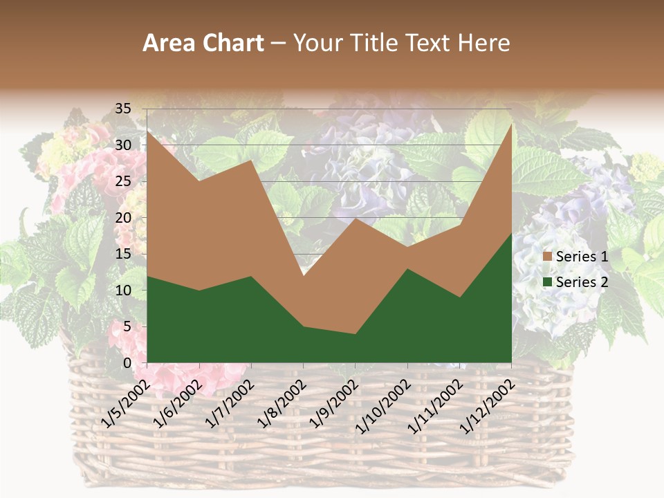 Botanical Decorative Balcony PowerPoint Template