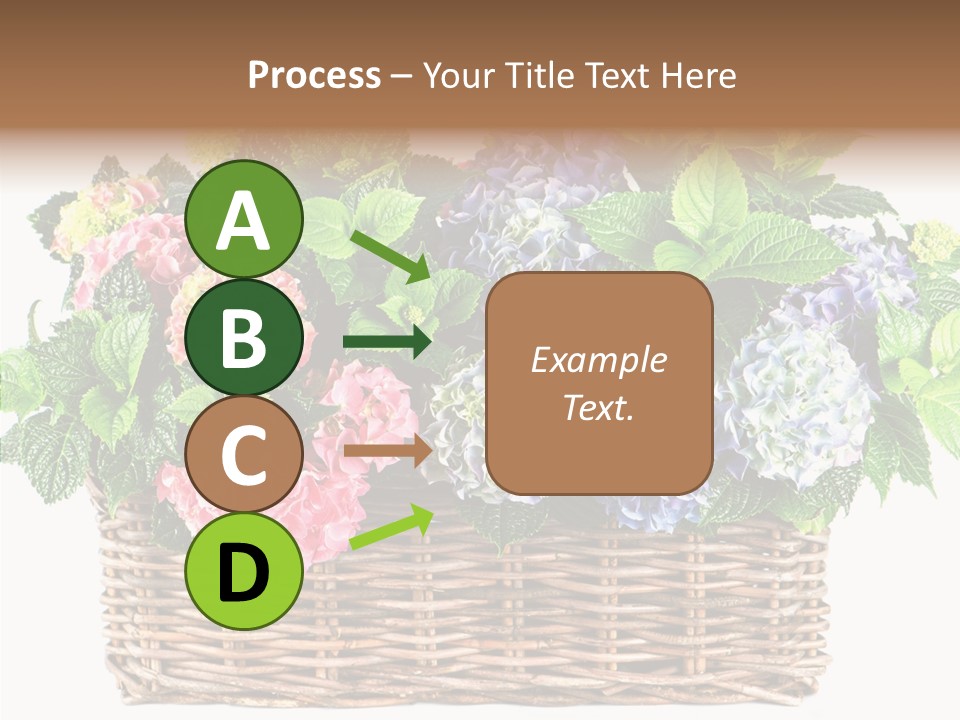Botanical Decorative Balcony PowerPoint Template