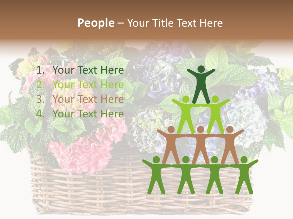 Botanical Decorative Balcony PowerPoint Template