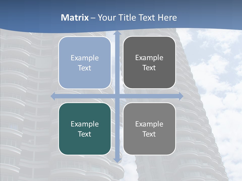 Reflections Design Glass PowerPoint Template
