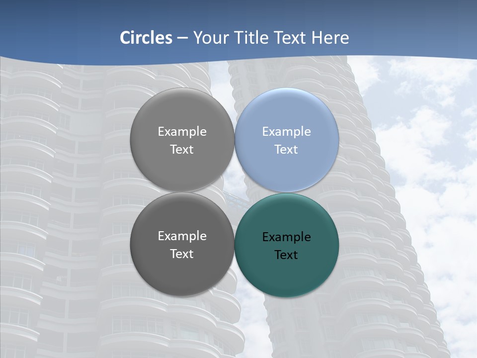 Reflections Design Glass PowerPoint Template