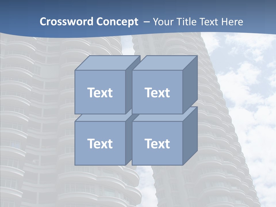 Reflections Design Glass PowerPoint Template