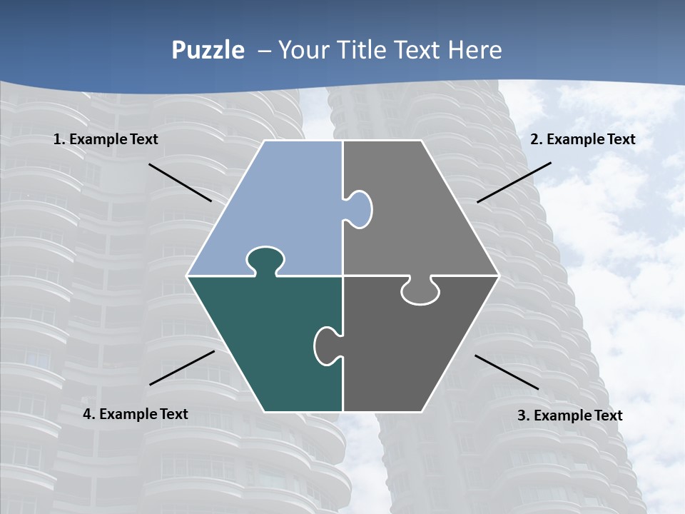 Reflections Design Glass PowerPoint Template