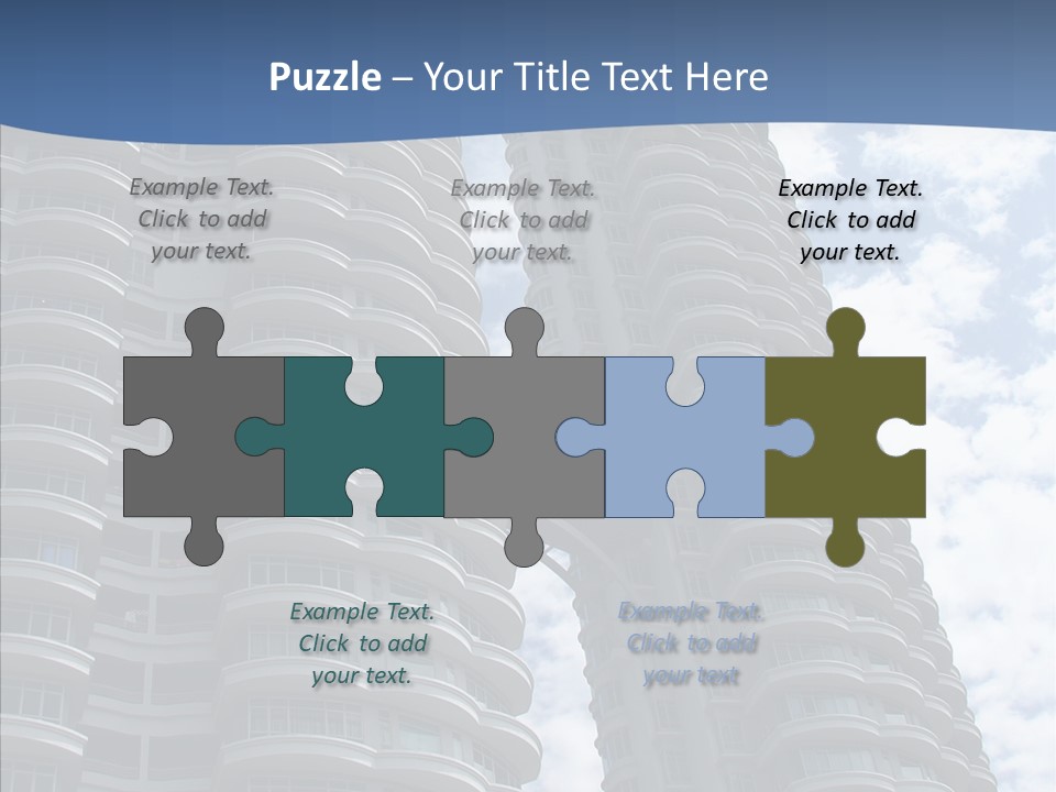 Reflections Design Glass PowerPoint Template