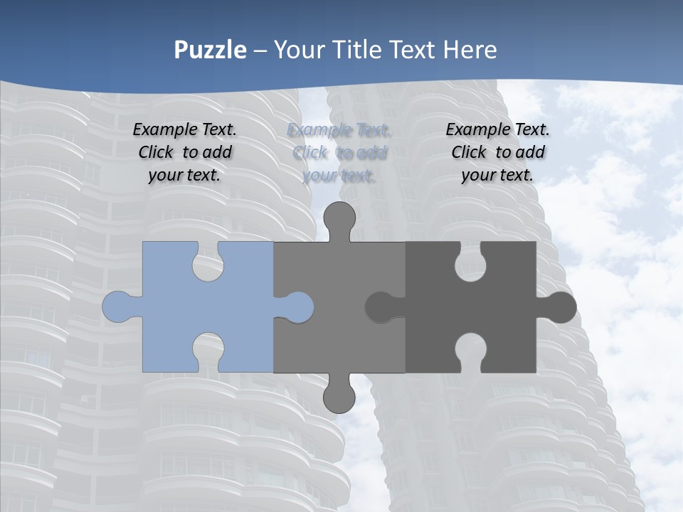 Reflections Design Glass PowerPoint Template