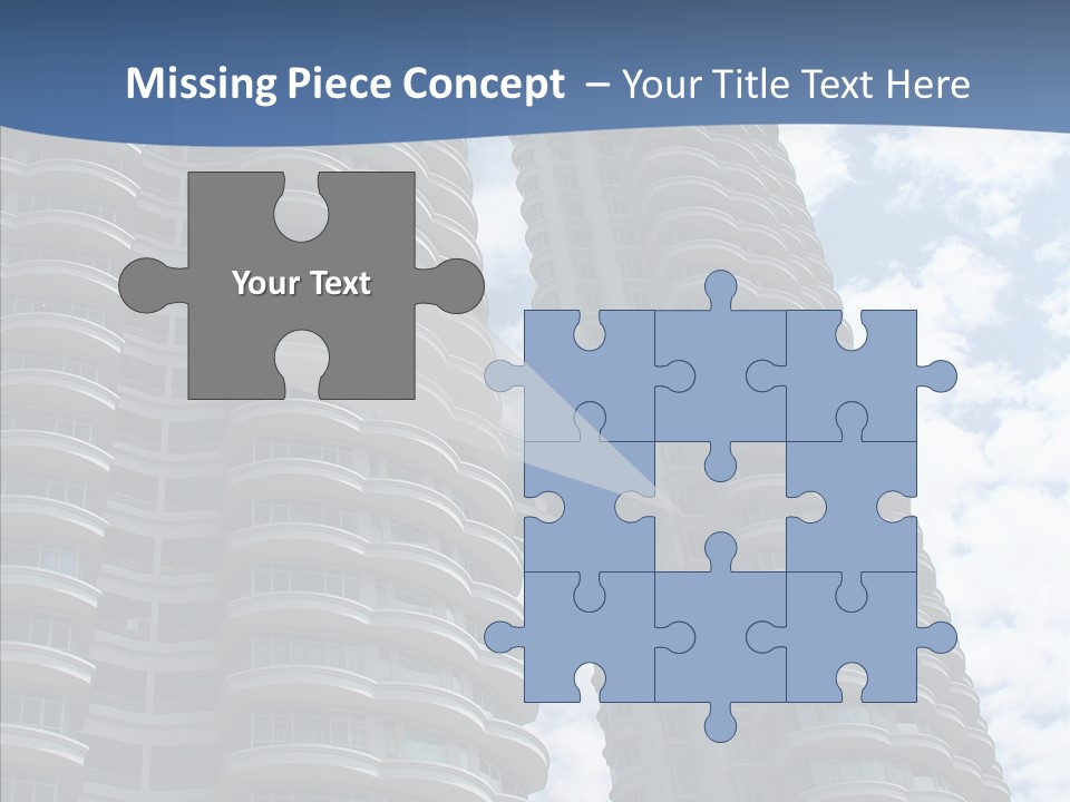 Reflections Design Glass PowerPoint Template