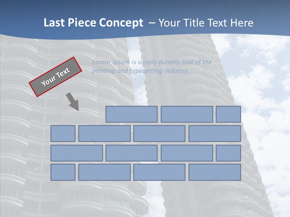 Reflections Design Glass PowerPoint Template