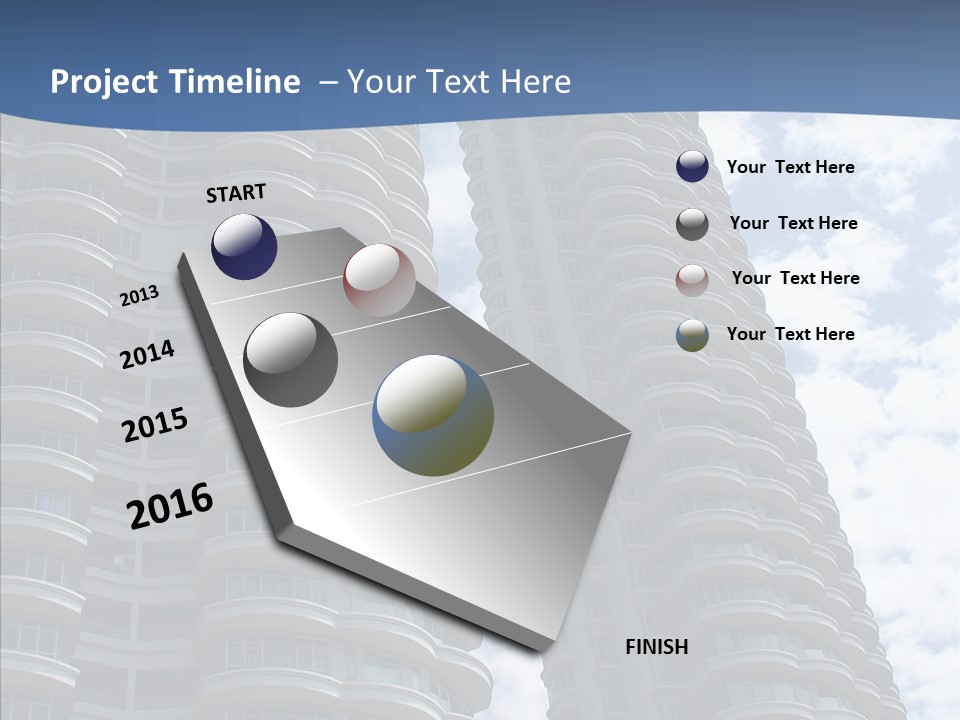 Reflections Design Glass PowerPoint Template
