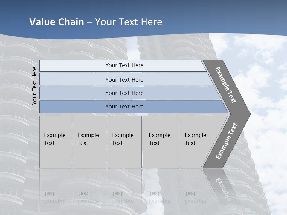 Reflections Design Glass PowerPoint Template