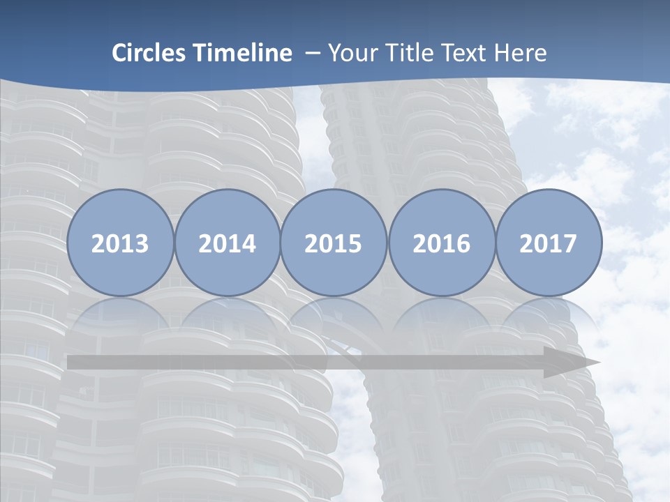 Reflections Design Glass PowerPoint Template