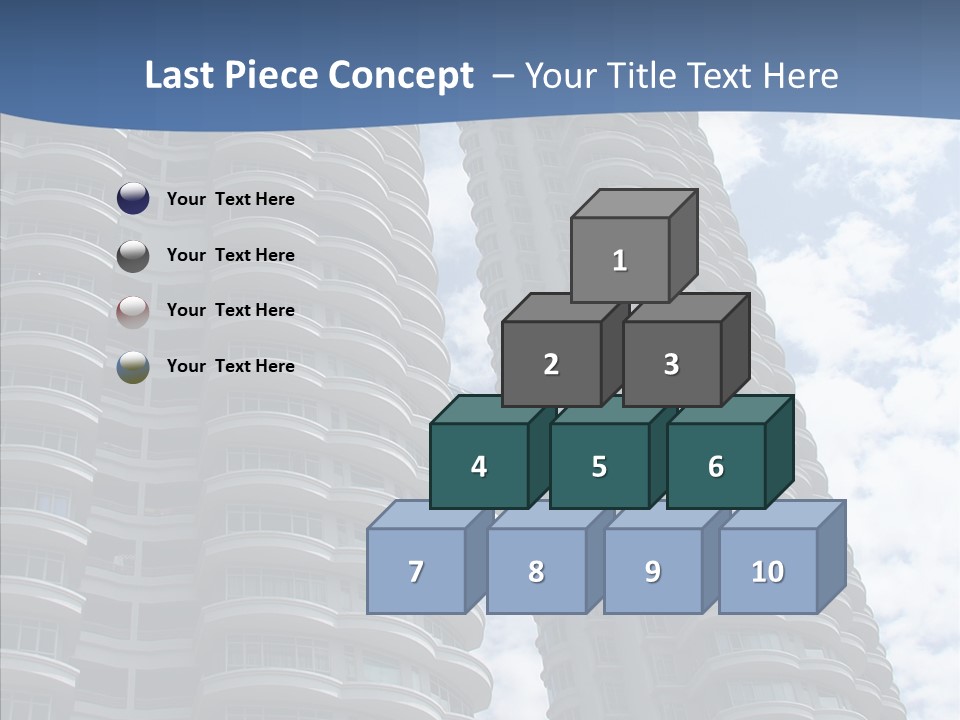 Reflections Design Glass PowerPoint Template