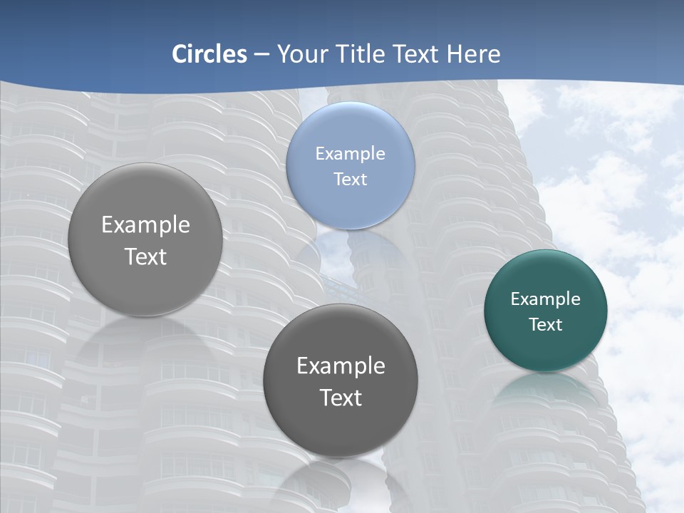 Reflections Design Glass PowerPoint Template