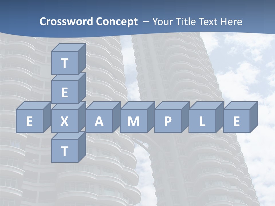 Reflections Design Glass PowerPoint Template