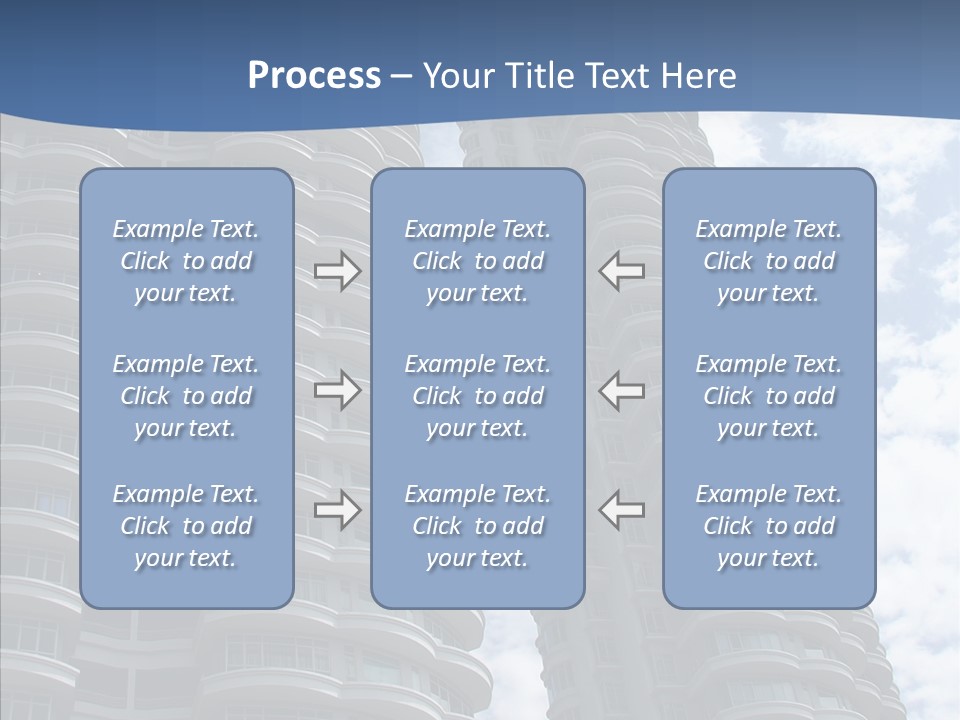 Reflections Design Glass PowerPoint Template