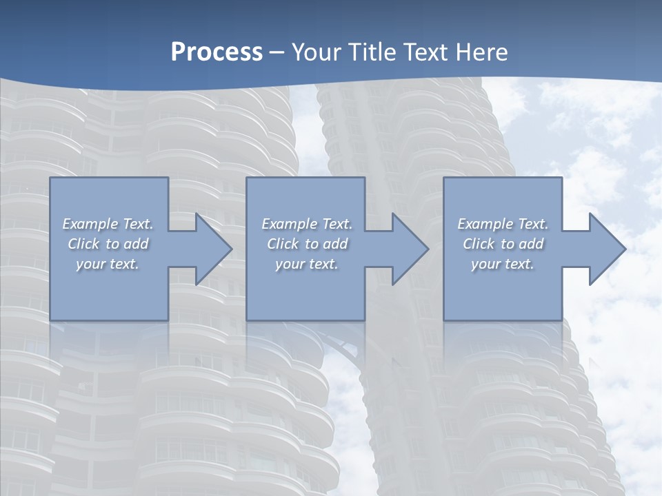 Reflections Design Glass PowerPoint Template