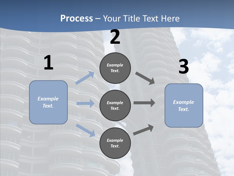Reflections Design Glass PowerPoint Template
