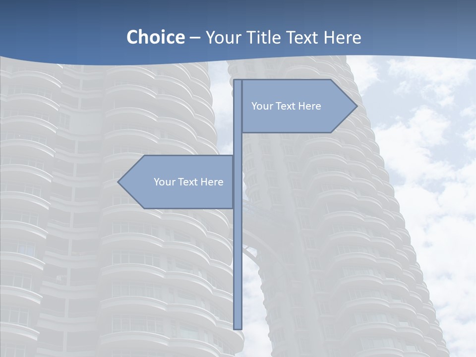 Reflections Design Glass PowerPoint Template