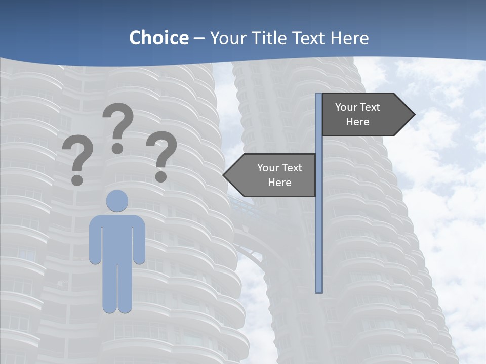 Reflections Design Glass PowerPoint Template