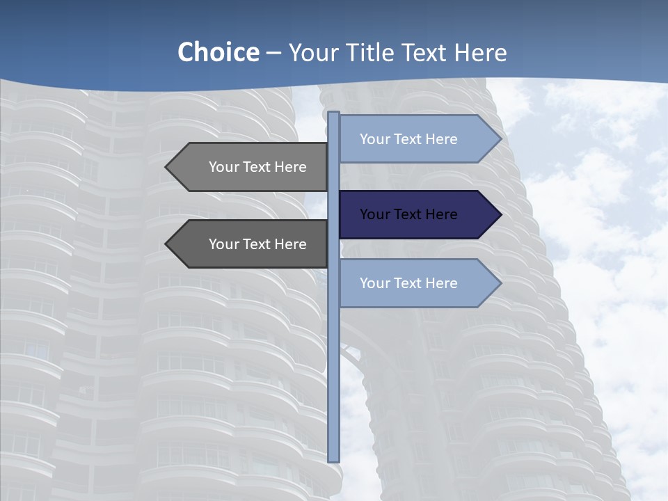 Reflections Design Glass PowerPoint Template