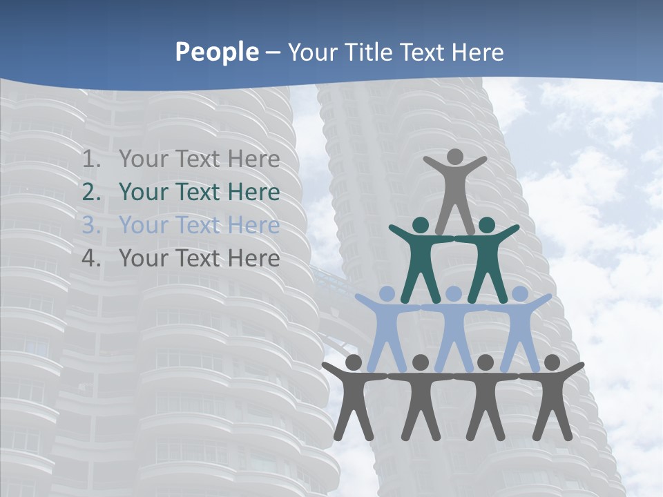 Reflections Design Glass PowerPoint Template