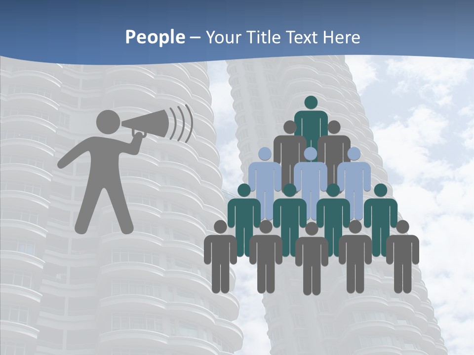 Reflections Design Glass PowerPoint Template