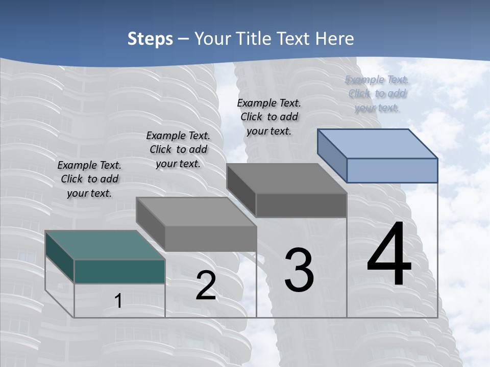 Reflections Design Glass PowerPoint Template