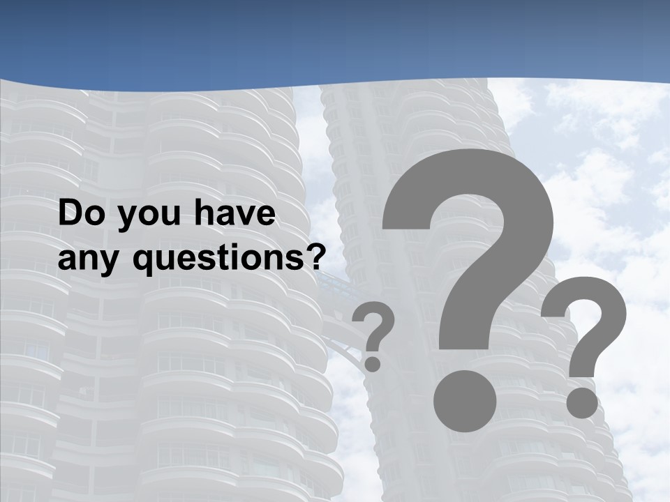 Reflections Design Glass PowerPoint Template