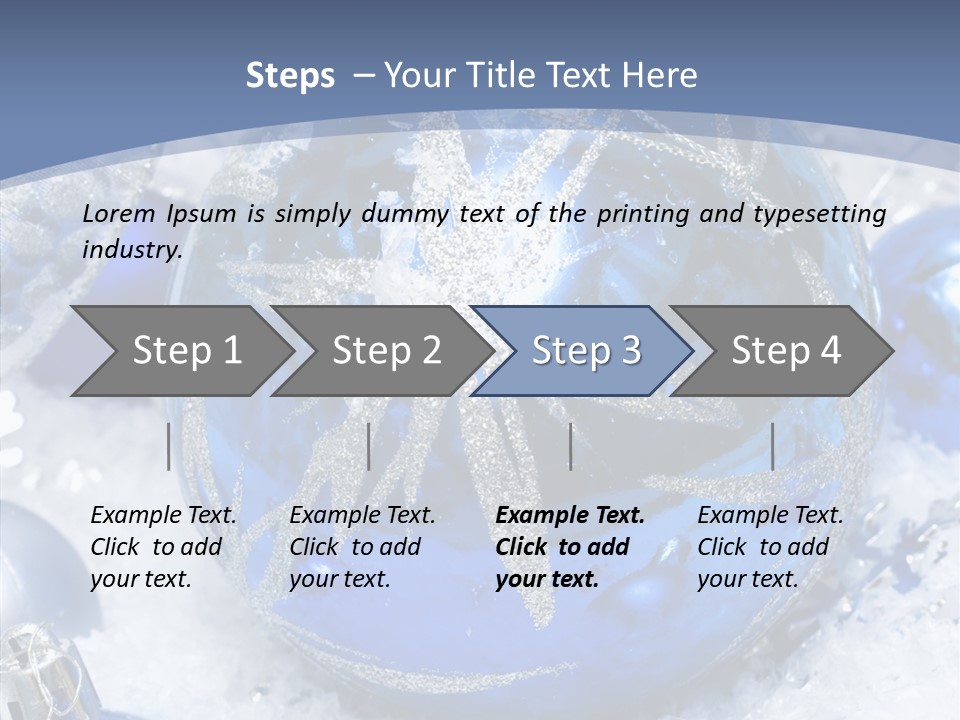 Present Stylish Happy PowerPoint Template