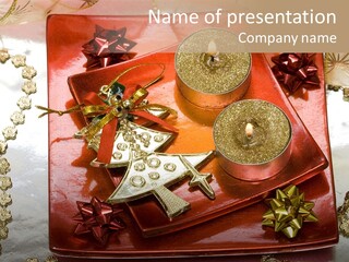 Holiday Celebrating Year PowerPoint Template