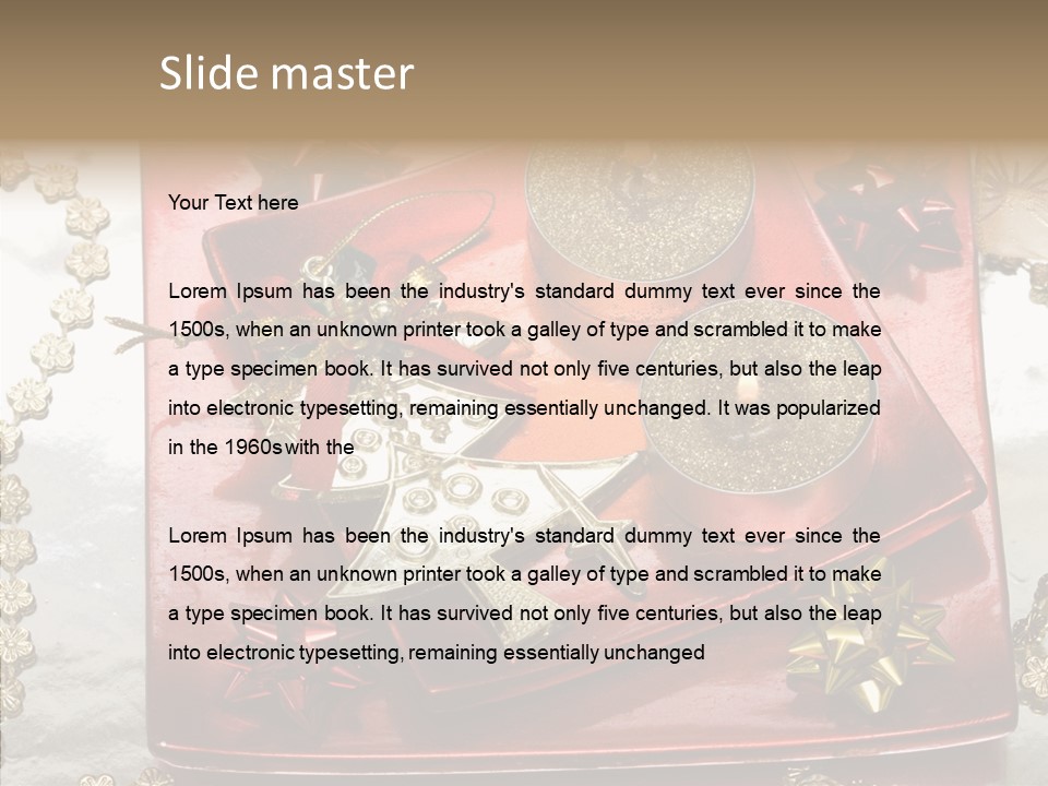 Holiday Celebrating Year PowerPoint Template