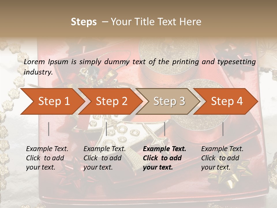 Holiday Celebrating Year PowerPoint Template
