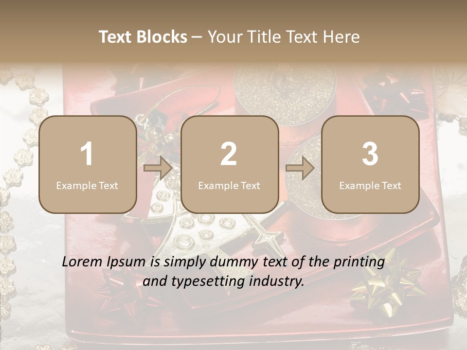 Holiday Celebrating Year PowerPoint Template