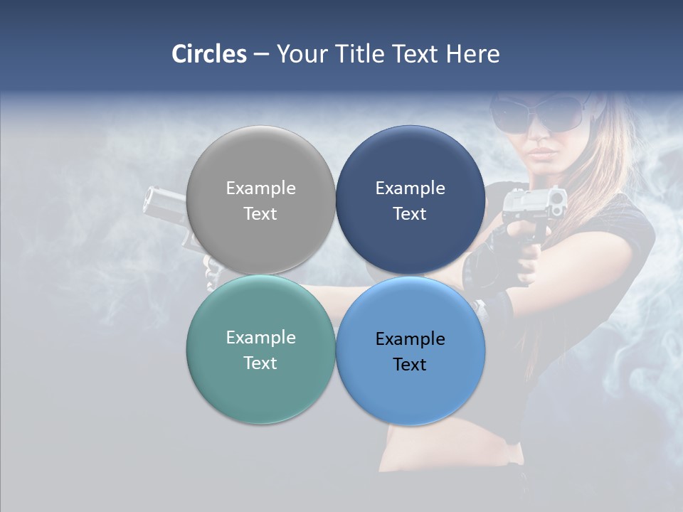 Beauty Beautiful Pose PowerPoint Template