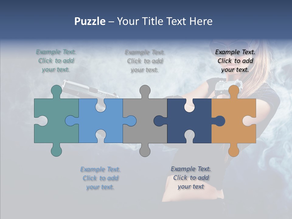 Beauty Beautiful Pose PowerPoint Template