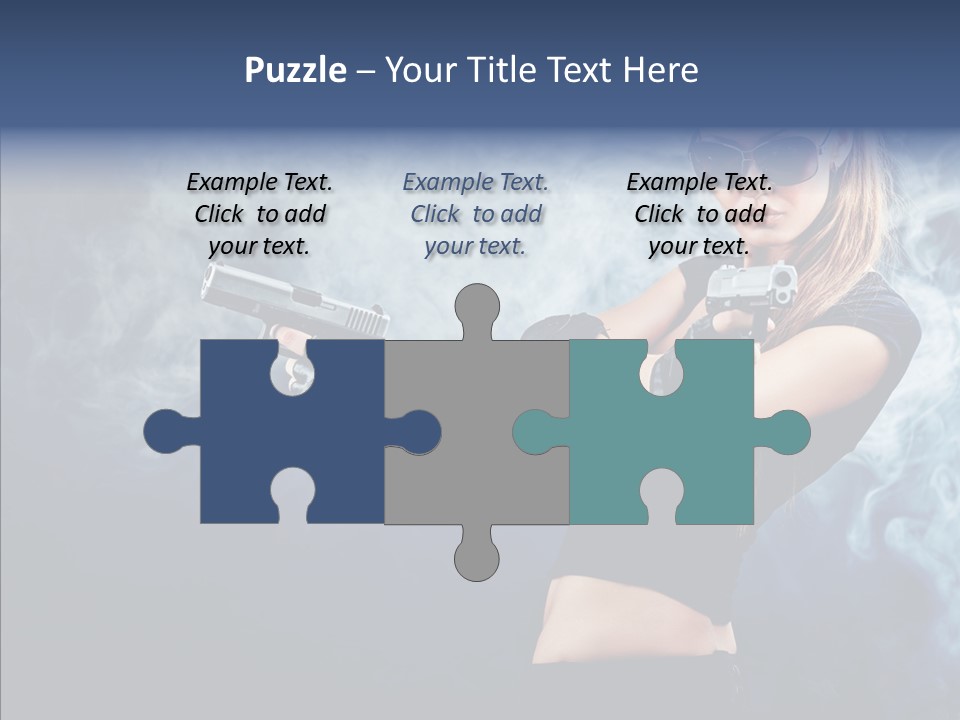 Beauty Beautiful Pose PowerPoint Template