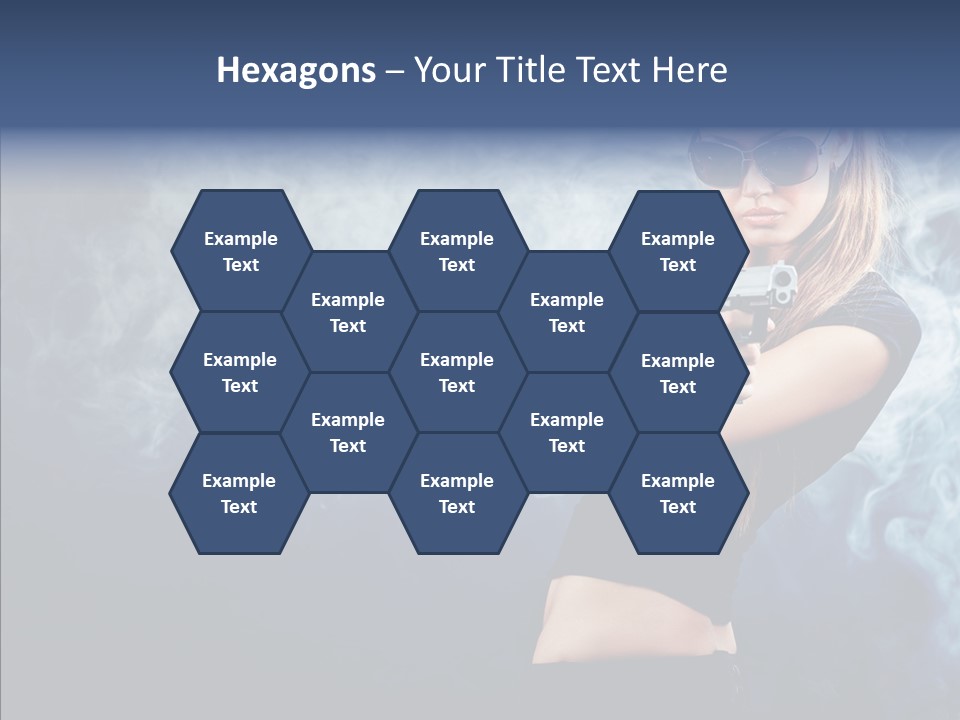 Beauty Beautiful Pose PowerPoint Template