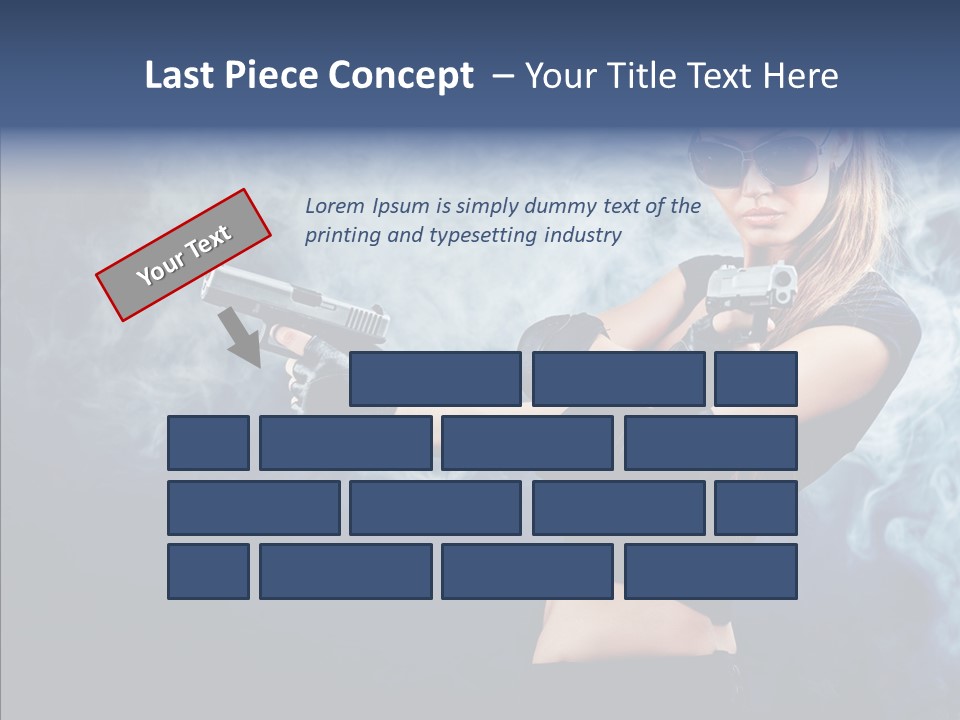 Beauty Beautiful Pose PowerPoint Template