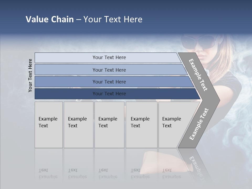 Beauty Beautiful Pose PowerPoint Template