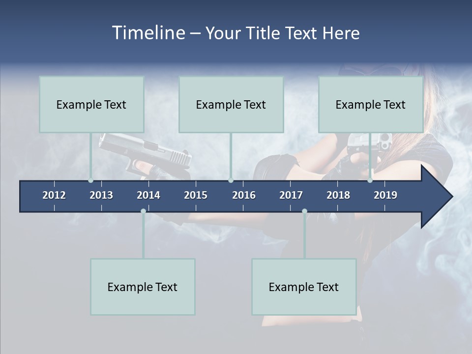 Beauty Beautiful Pose PowerPoint Template