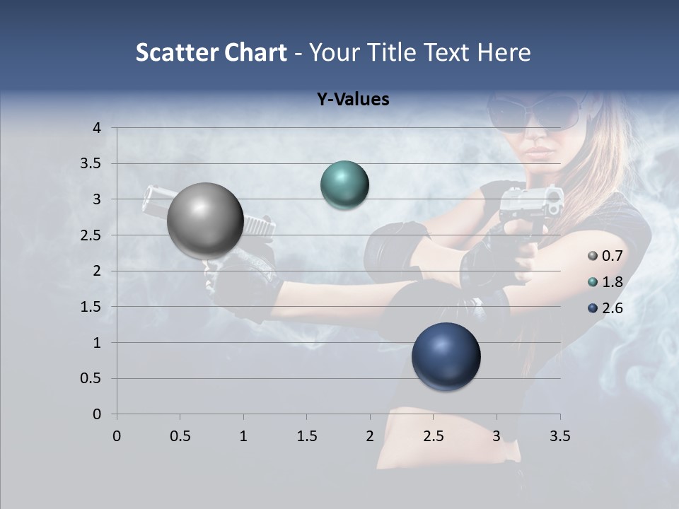 Beauty Beautiful Pose PowerPoint Template