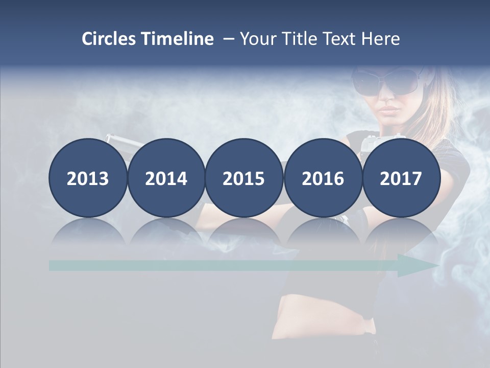 Beauty Beautiful Pose PowerPoint Template