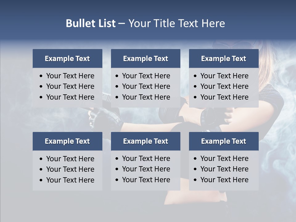 Beauty Beautiful Pose PowerPoint Template