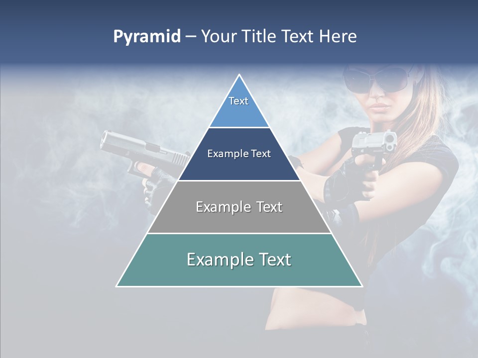 Beauty Beautiful Pose PowerPoint Template