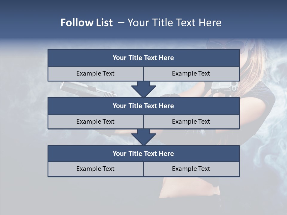 Beauty Beautiful Pose PowerPoint Template