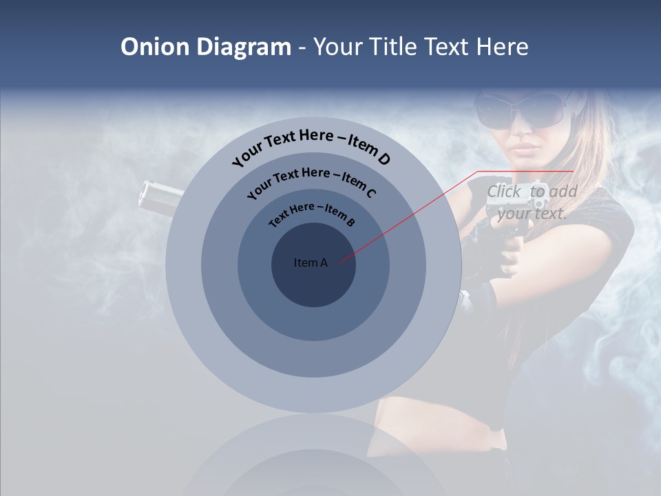 Beauty Beautiful Pose PowerPoint Template