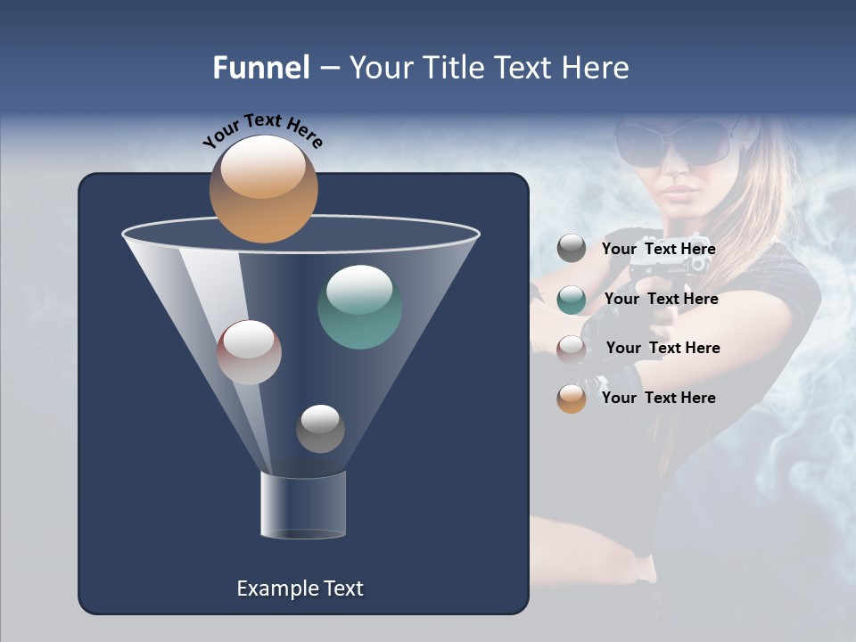 Beauty Beautiful Pose PowerPoint Template