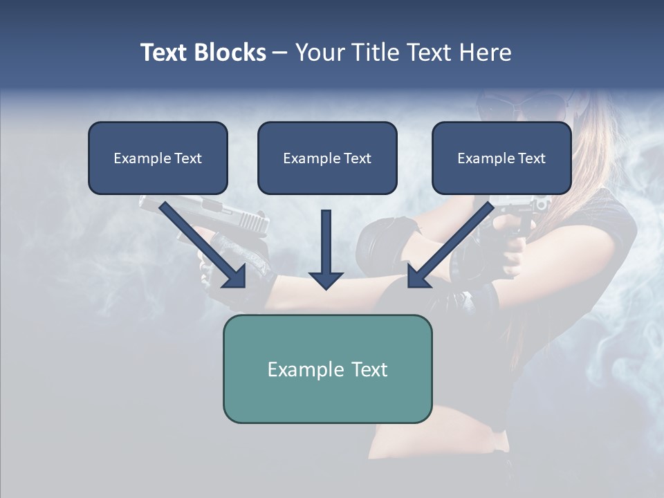 Beauty Beautiful Pose PowerPoint Template