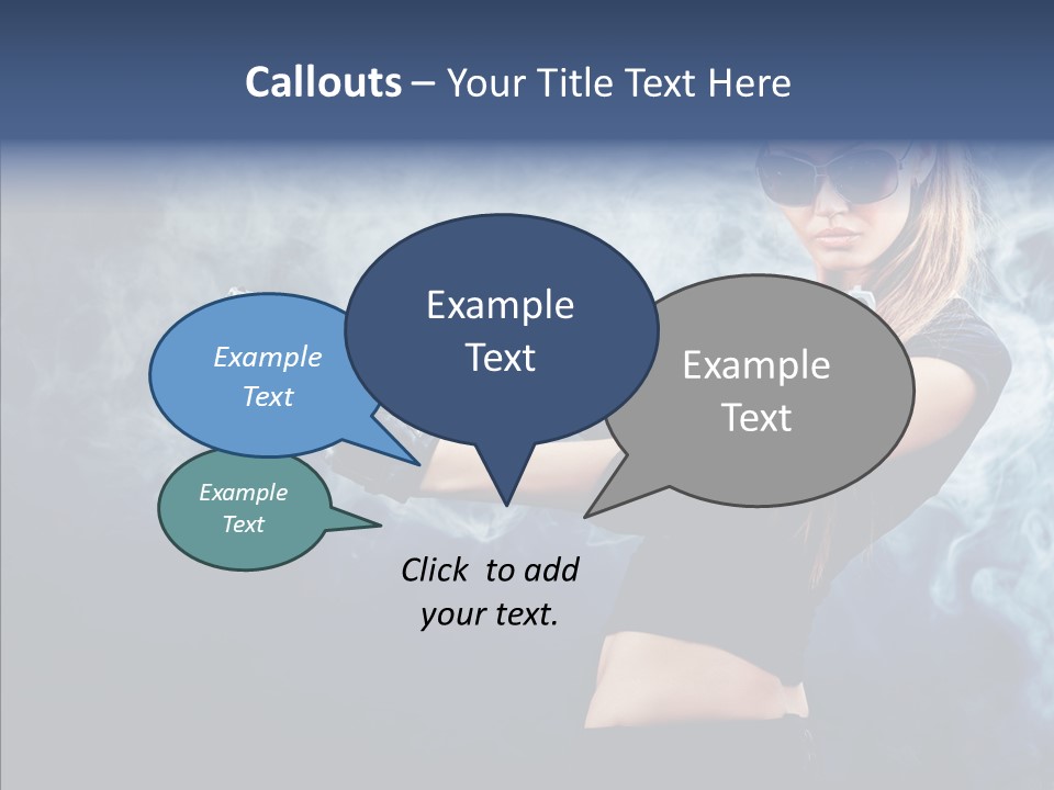 Beauty Beautiful Pose PowerPoint Template